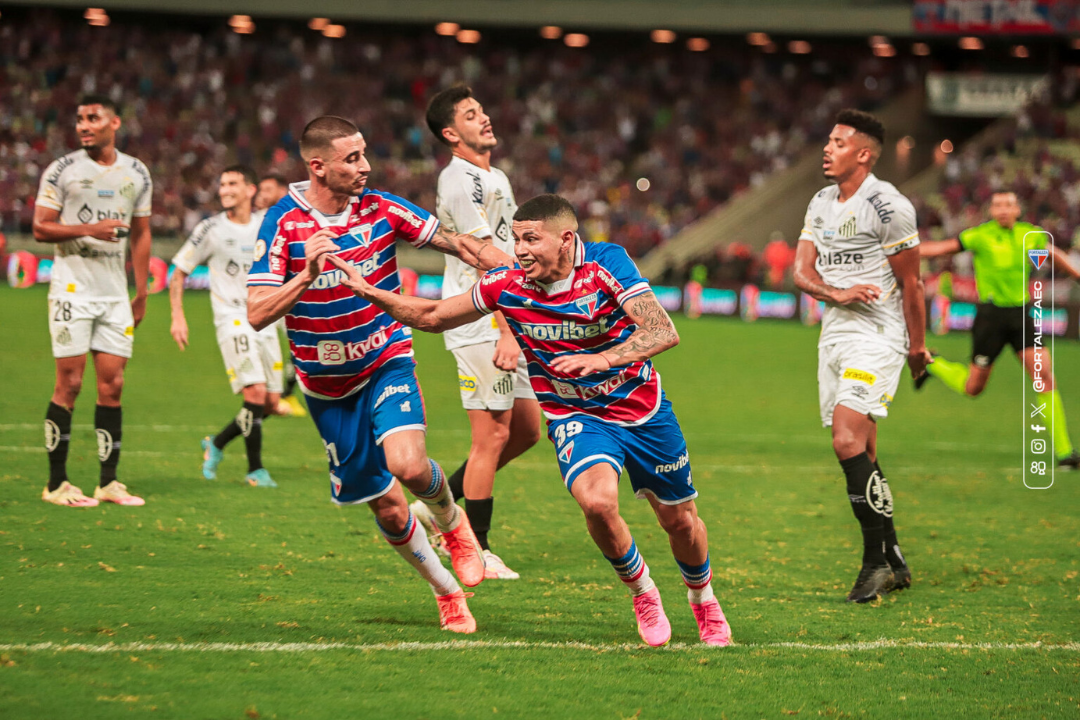 Machuca marcou um dos gols da vitória do Leão. | Foto: Leonardo Moreira / Fortaleza EC