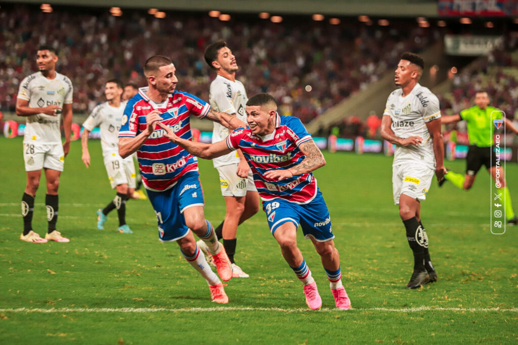 Machuca marcou um dos gols da vitória do Leão. | Foto:  Leonardo Moreira / Fortaleza EC