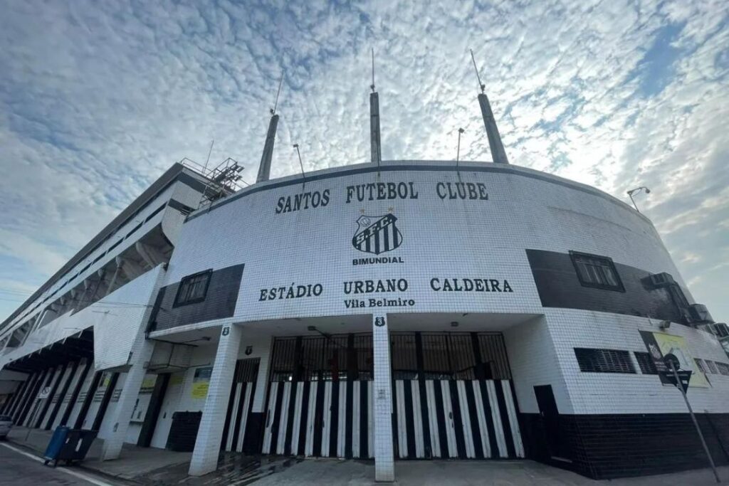 Estádio Urbano Caldeira, a Vila Belmiro. | Foto: Divulgação / Santos FC