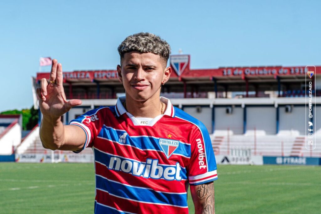 Jogador desfalca o Tricolor Cearense contra o Athlético. | Foto: Matheus Lotif/Fortaleza EC