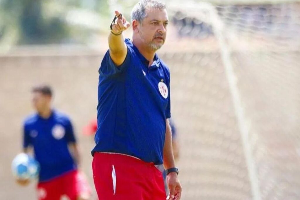 Treinador completou uma semana à frente do time potiguar. | Foto: Canindé Oliveira