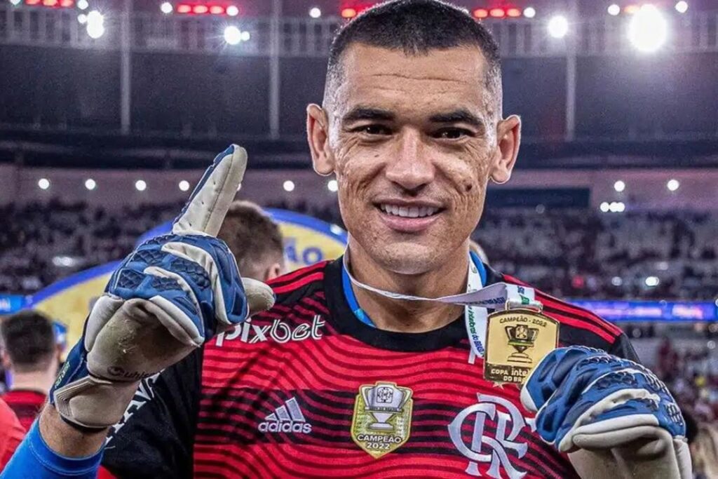 No Flamengo, jogador disputou 63 partidas. | Foto: Divulgação/CRF